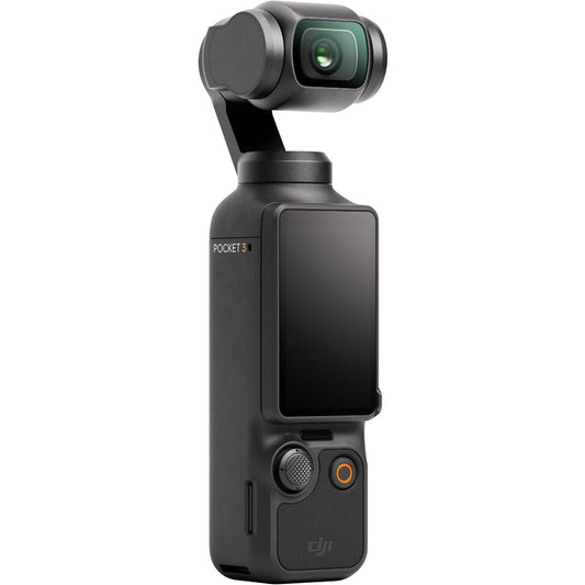 Cámara deportiva - DJI Osmo Pocket 3, 4K/120 fps, Pantalla giratoria 2", CMOS de 1", Estabilización mecánica 3 ejes, Negro