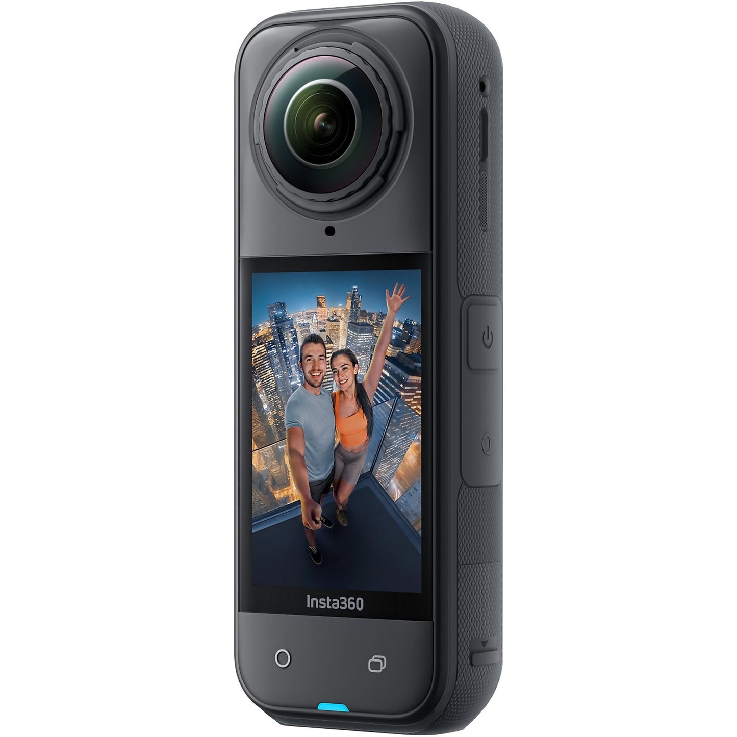 Cámara deportiva - Insta360 X5 Esencial, 8K, 360º, 185 min Autonomía, Vídeo HDR Activo 5,7K a 60 fps, Negro