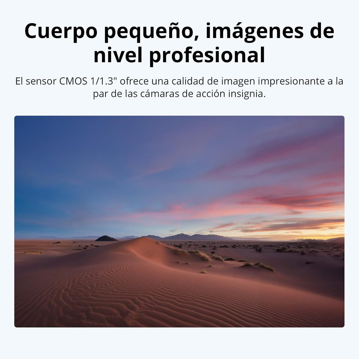 DJI Pack Estándar Osmo Nano (64 GB), cámara vlog 4K portátil, Sensor 1/1.3″