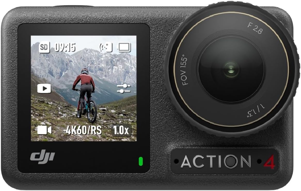 DJI Pack Estándar Osmo Action 4, cámara de acción 4K/120 fps