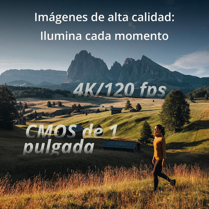 DJI Osmo Pocket 3, cámara con CMOS 1'' y vídeo 4K/120 fps
