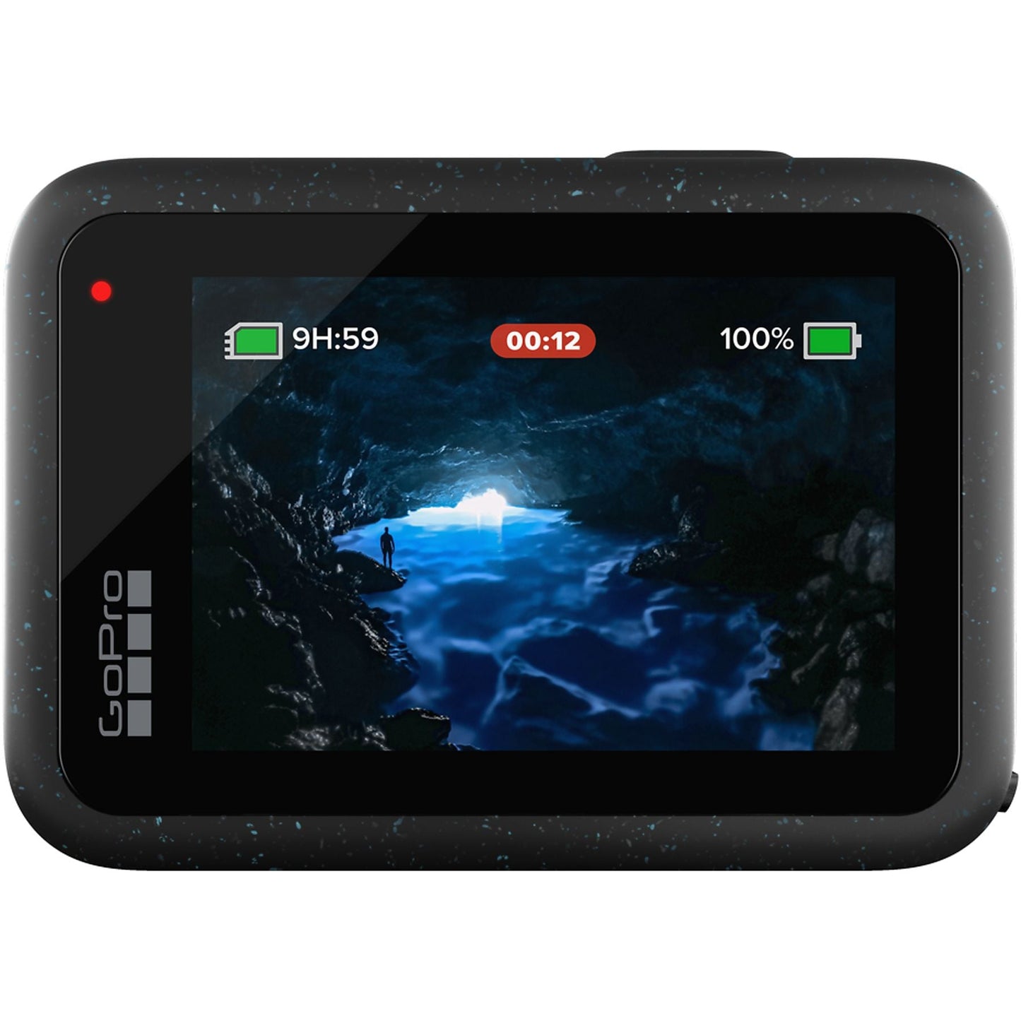 Cámara deportiva - GoPro Hero 12, HyperSmooth, 27 megapixels, 5.3K, HDR, Sumergible hasta 10m, Cámara lenta, Negro