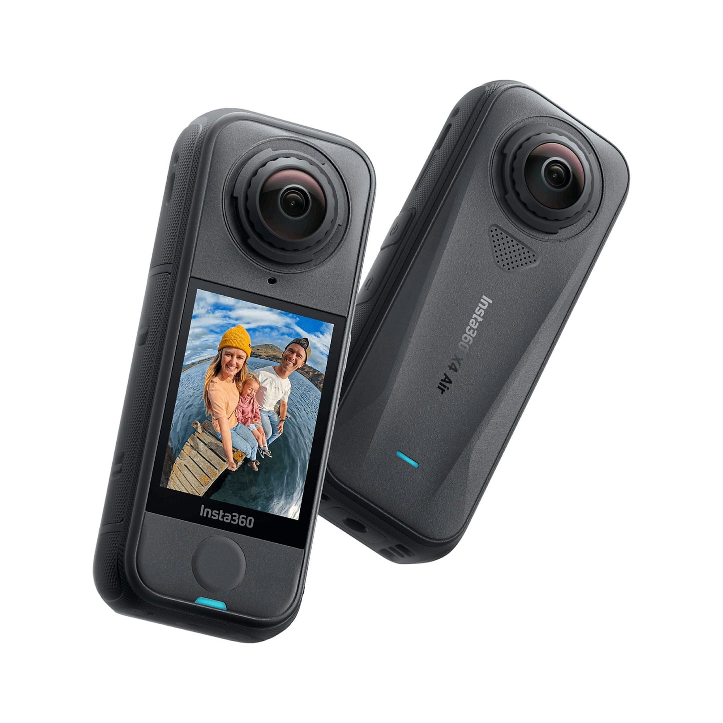 Cámara deportiva - Insta360 X4 Air Starter Kit, 8K 360, 88 min Autonomía, Ligera, Portátil, Negro