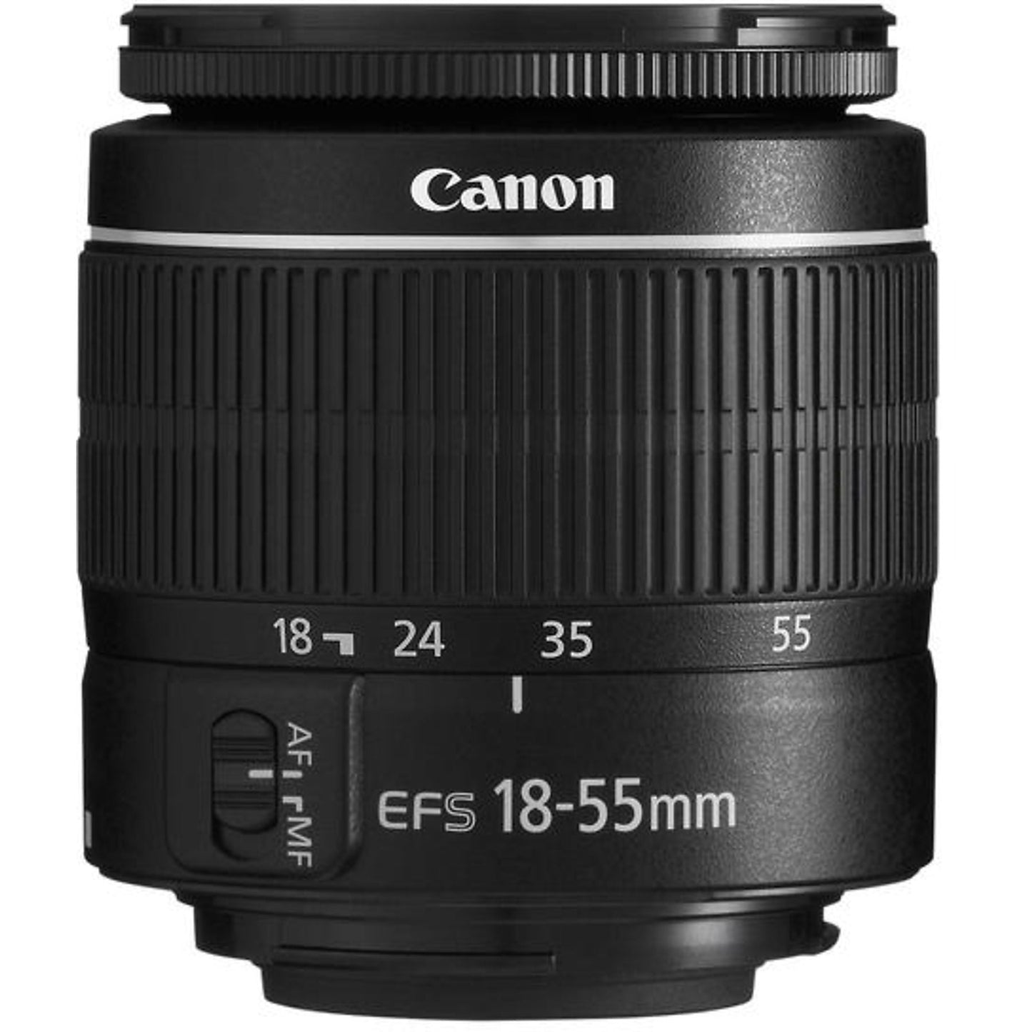 Kit cámara réflex - Canon EOS 2000D, 24.1 MP CMOS APS-C, Vídeo Full HD, Negro + Objetivo Canon EF-S 18-55 mm f/3.5-5.6 DC III